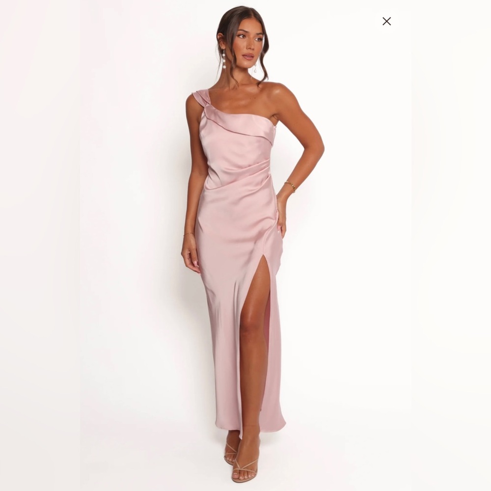Petal & Pup Lolana Draped One Shoulder Dress